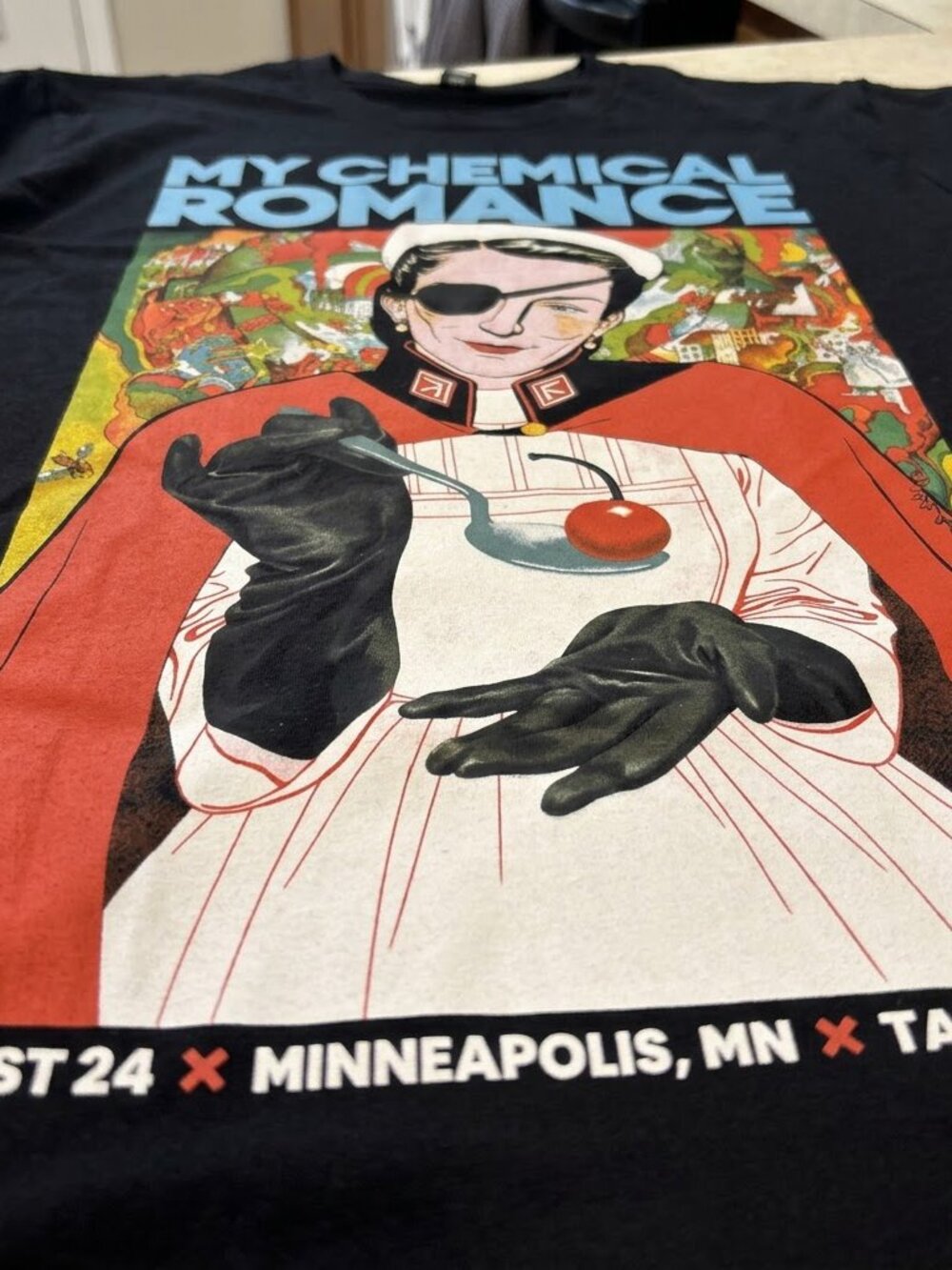 My Chemical Romance Minneapolis Exclusive T-Shirt Reprint - Picture 3 of 3